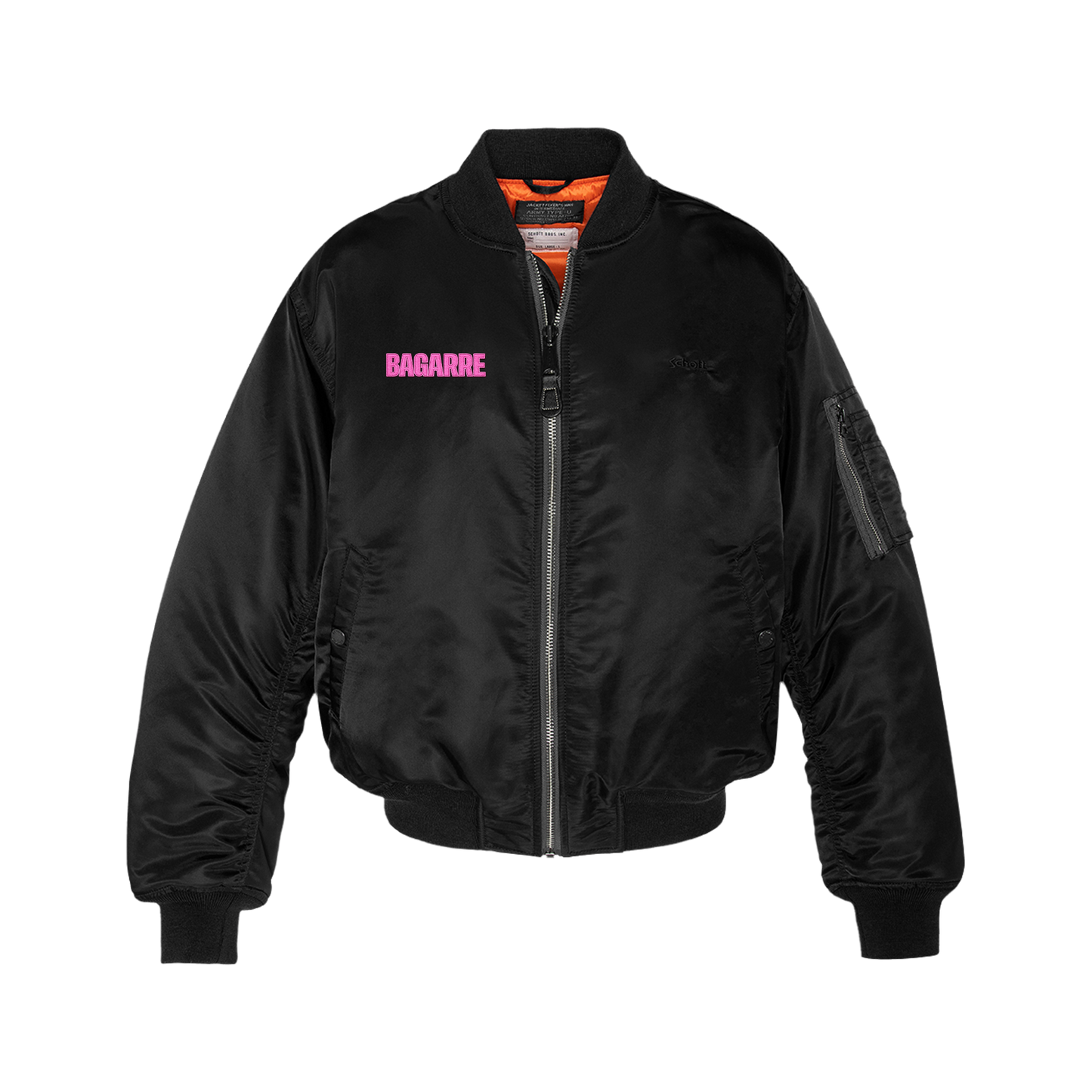 BOMBERS SCHOTT | NOIR